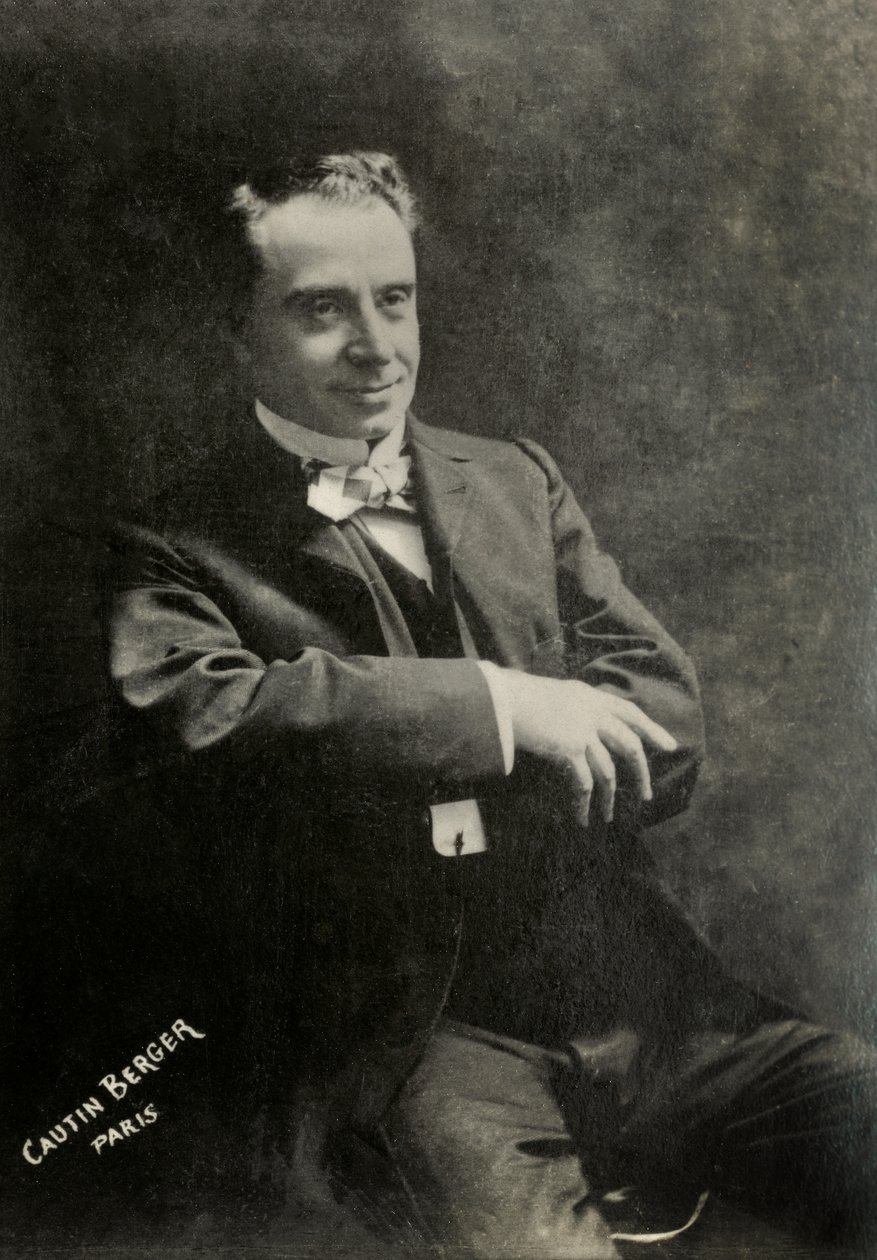 Portrett av den franske kunstneren Jules Charles Truffier (1856)  av Berger & Cautin