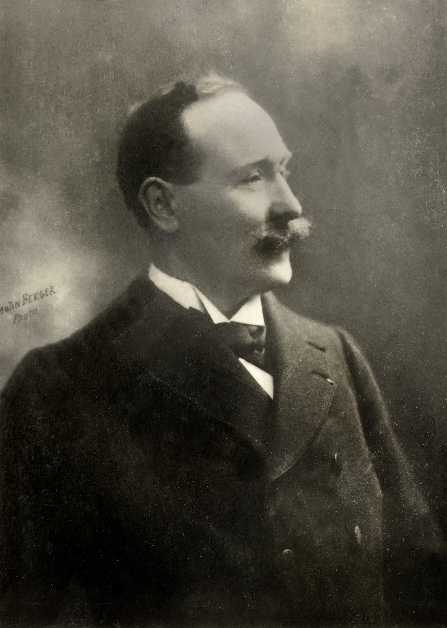 Portrett av den franske maleren José Frappa (1854)  av Berger & Cautin