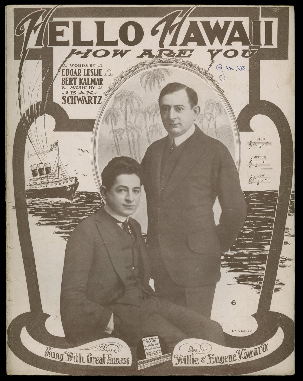 Hei Hawaii, hvordan går det av Berlin & Snyder Co. Waterson