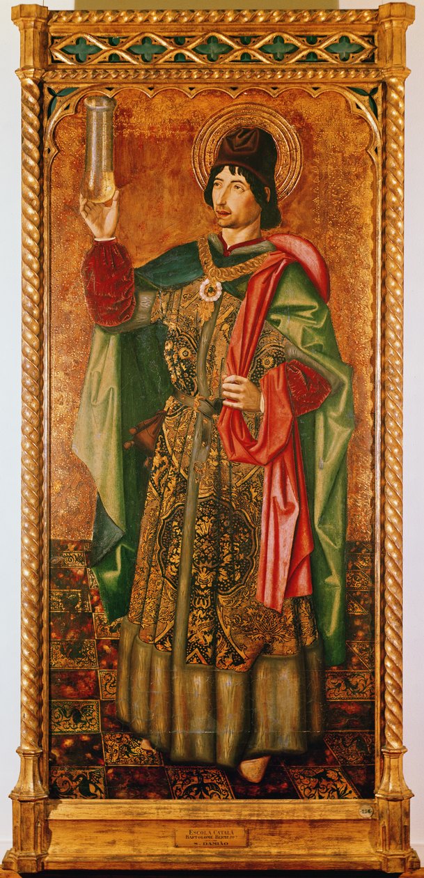 Saint Damian, ca. 1490 av Bermejo