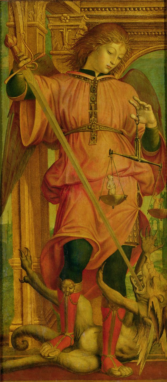 St. Michael av Bernadino Zenale