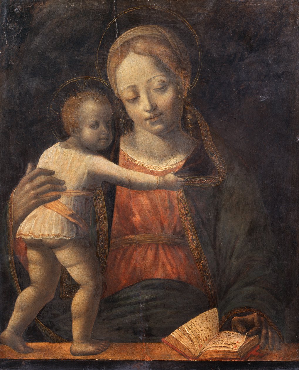 Madonna og barn av Bernadino Jacobi Butinone