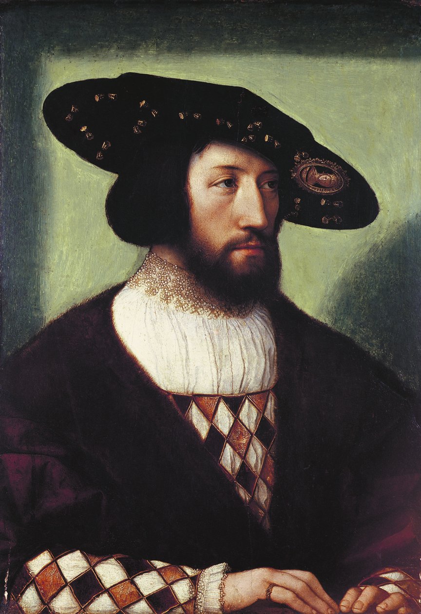 Portrett av Kristian II (1481-1559) av Bernard van Orley