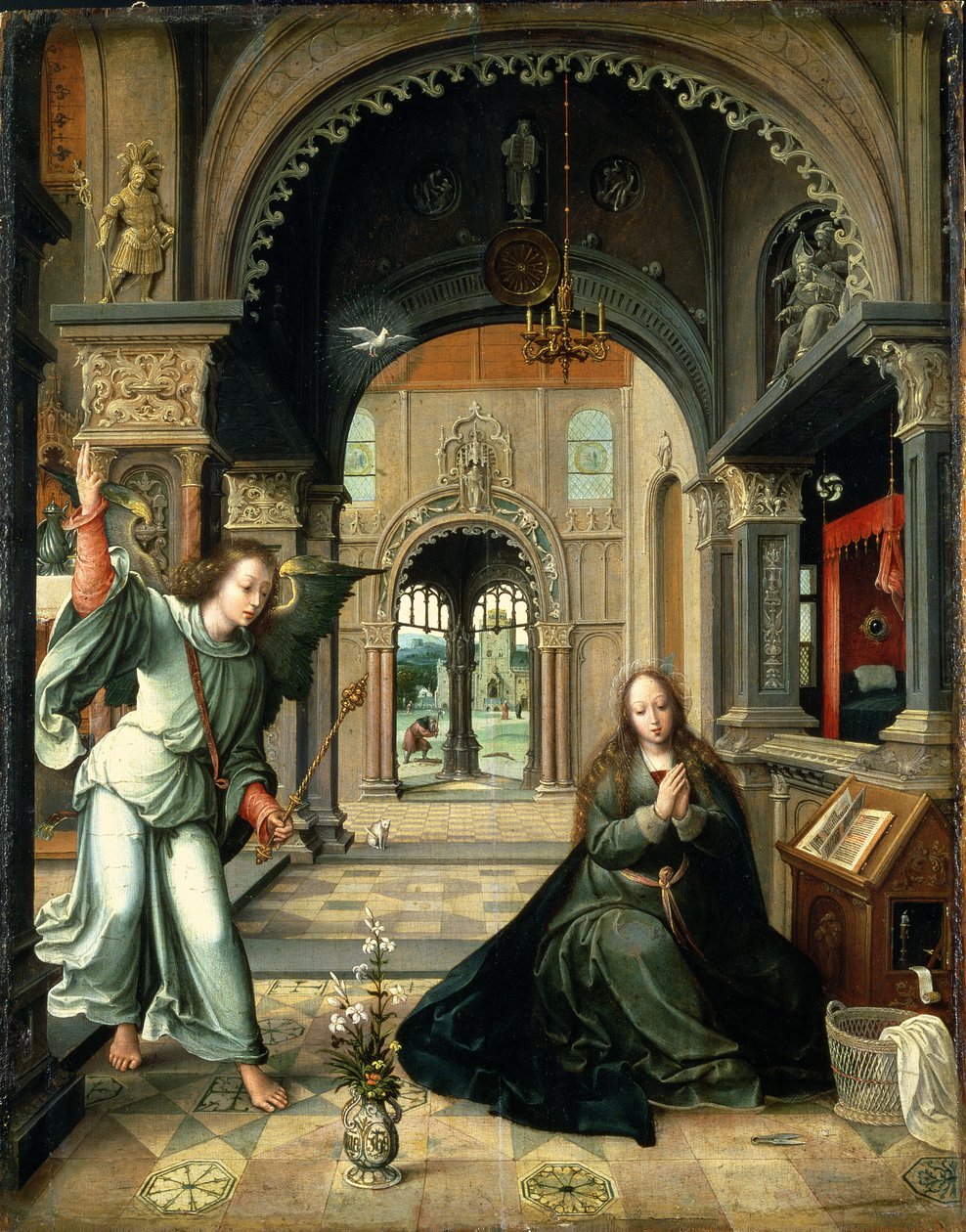 Bebudelsen, tidlig på 1500-tallet av Bernard van Orley