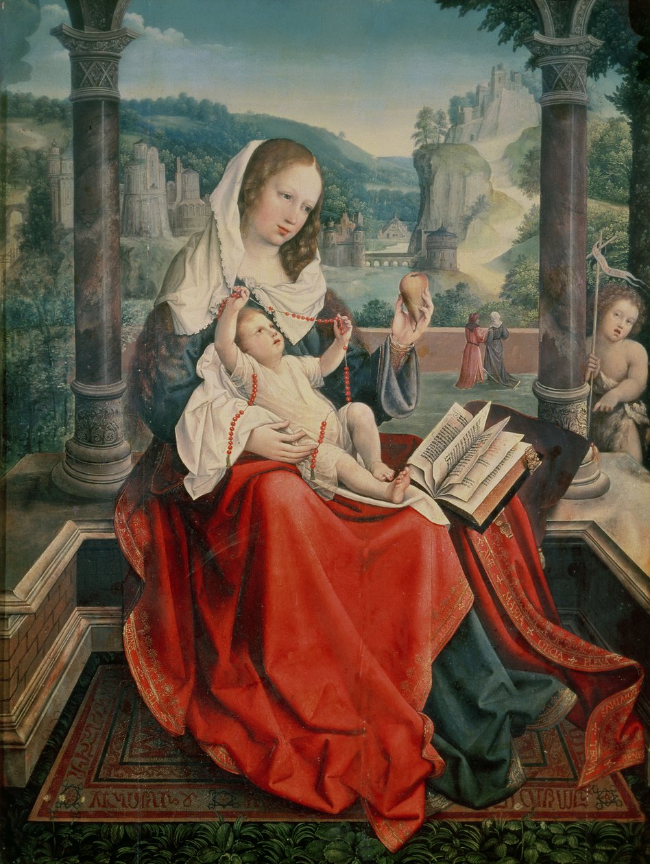 Jomfru og barn av Bernard van Orley
