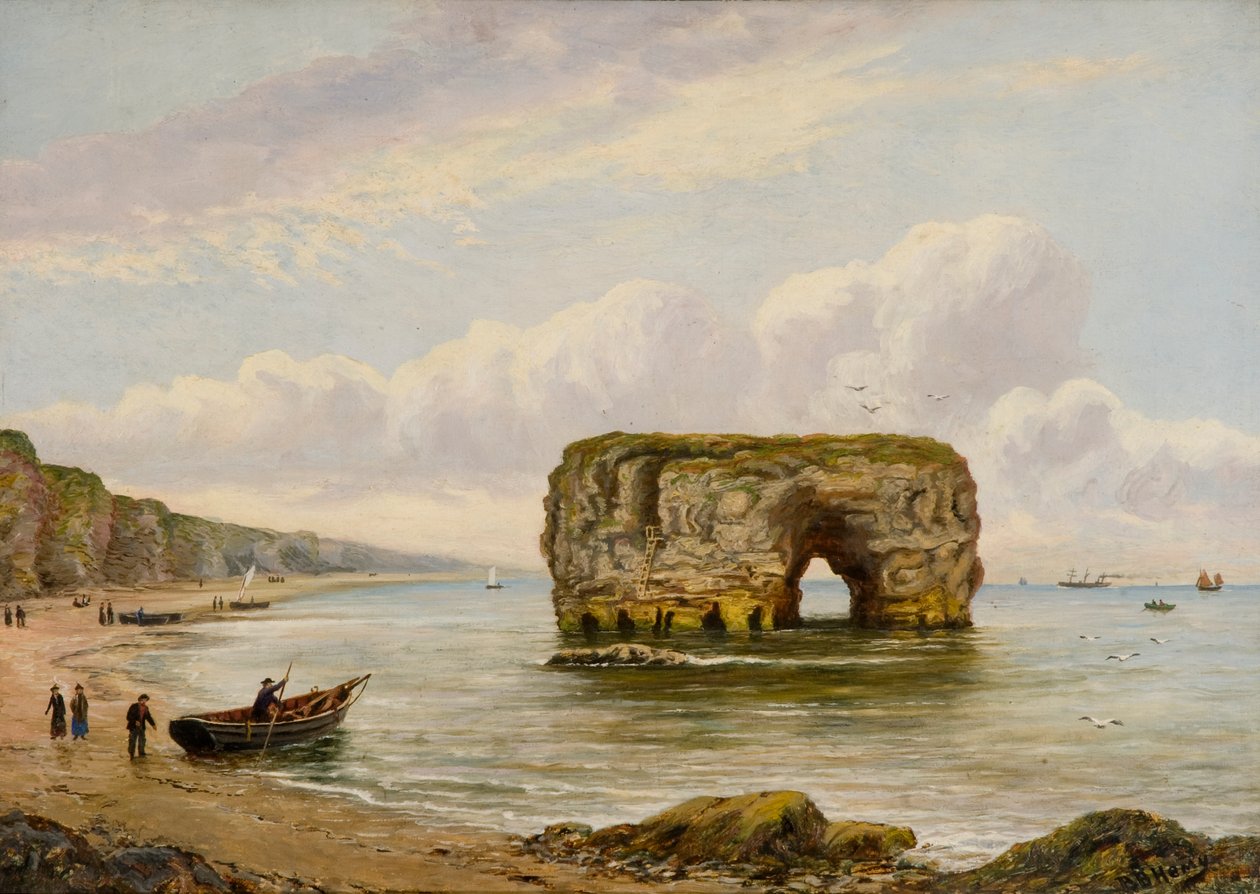 Marsden Rock, ca. 1880-1900 av Bernard Benedict Hemy