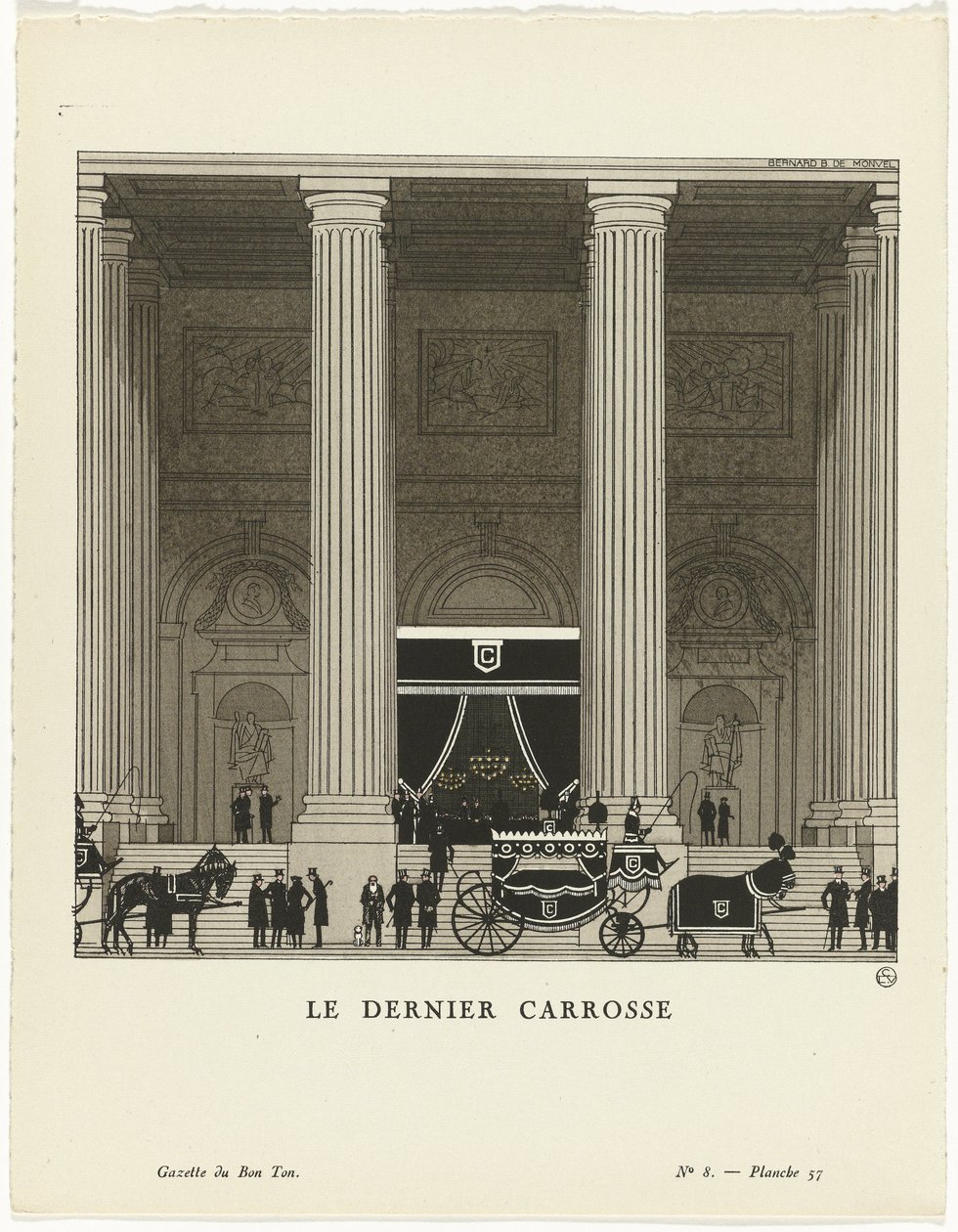 Gazette du Bon Ton av Bernard Boutet de Monvel