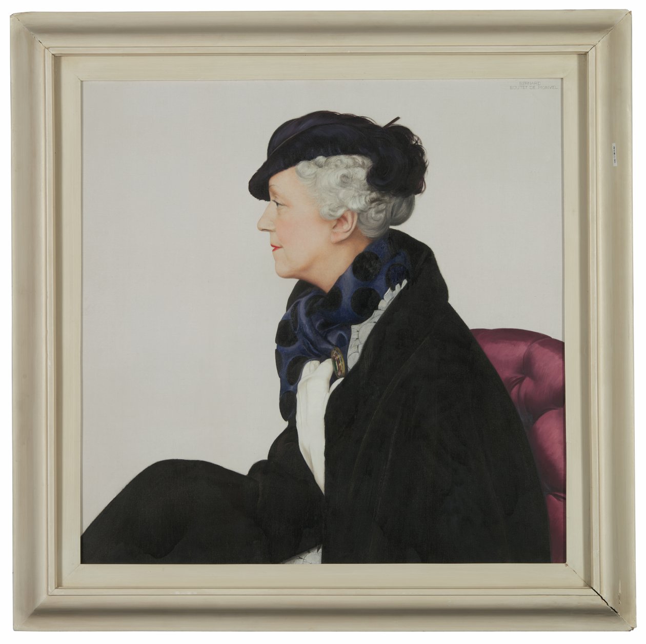 Portrett av Lady Mendl (1865-1950), født Ella de Wolfe, kalt "Elsie" (olje på lerret) av Bernard Boutet de Monvel