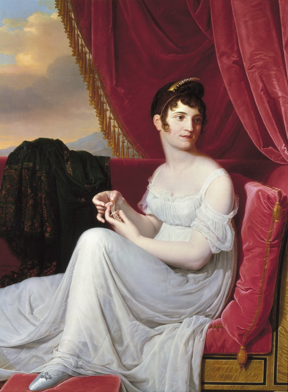 Portrett av Madame Tallien, 1806 av Bernard Duvivier