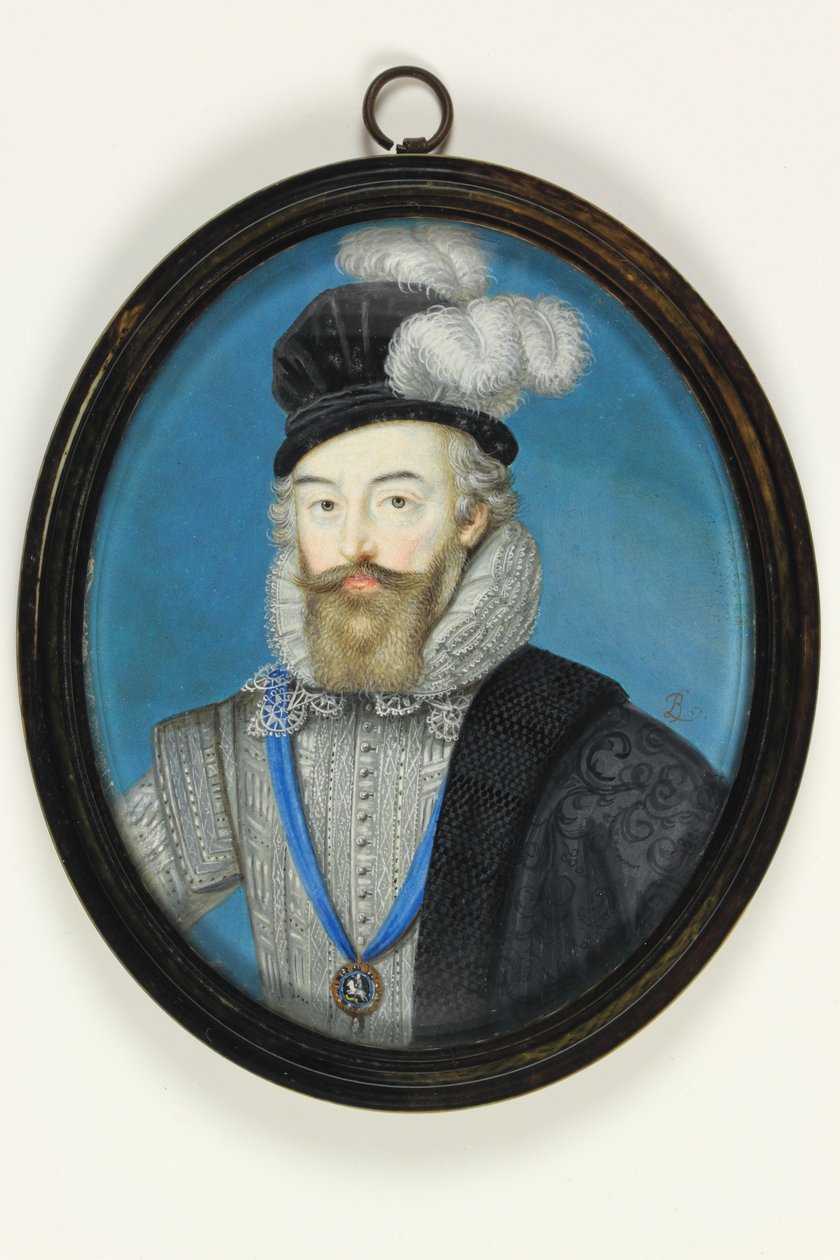 Robert Dudley, Earl Of Leicester (akvarell på vellum) av Bernard III Lens