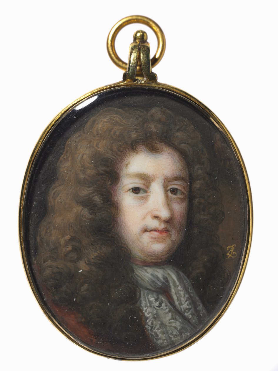 Portrett av Samuel Butler, ca. 1715-20. av Bernard Lens