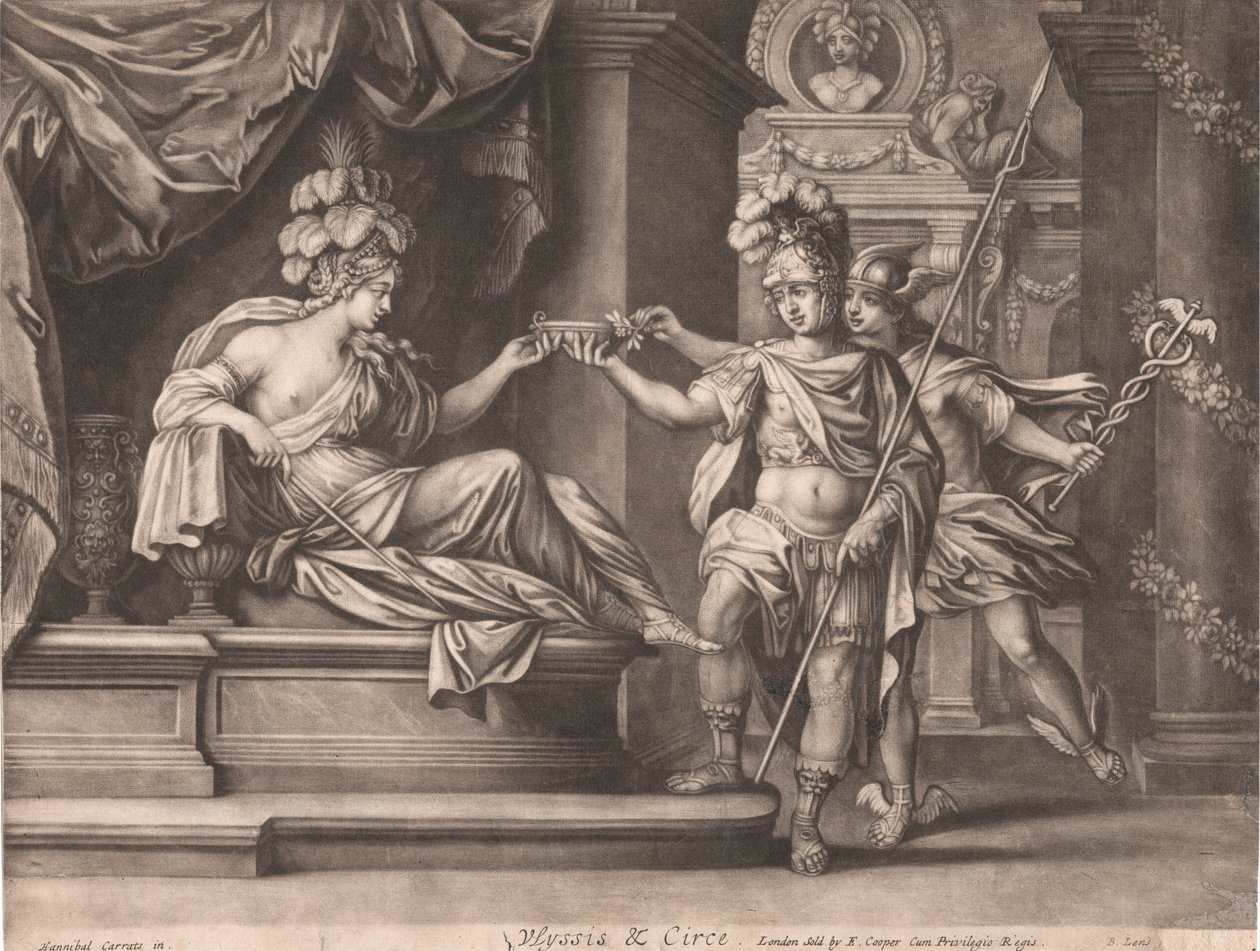 Ulysses og Circe av Bernard Lens