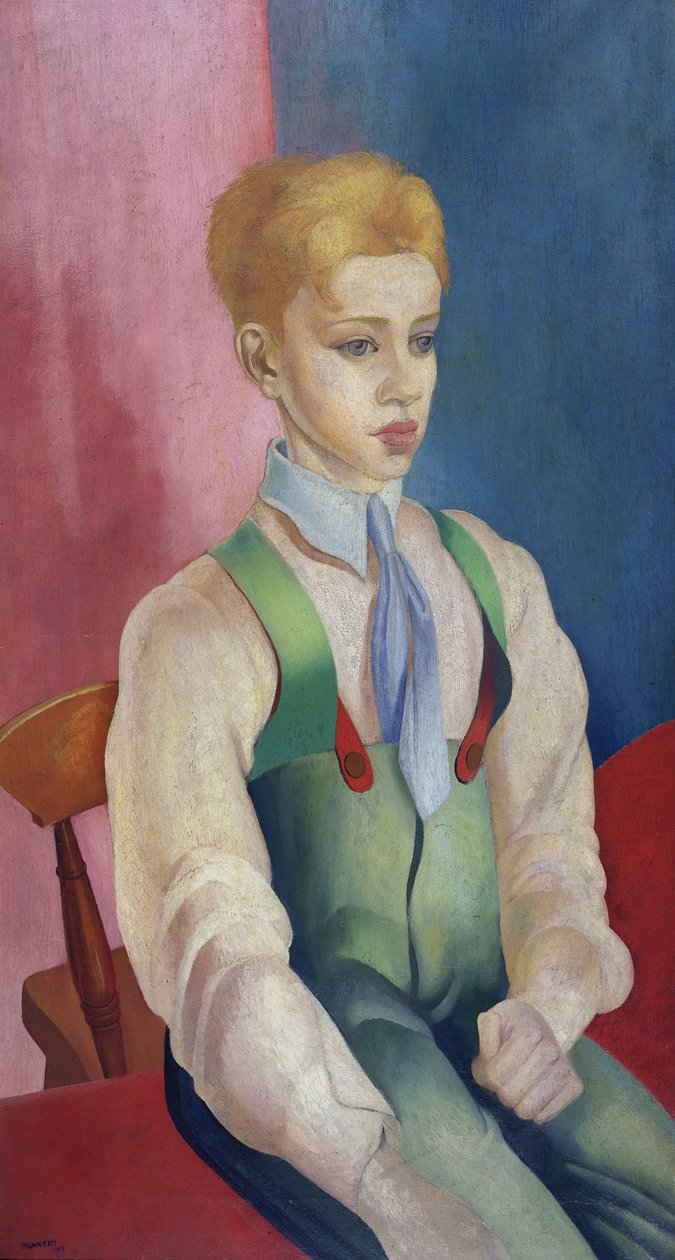 Portrett av en gutt av Bernard Meninsky