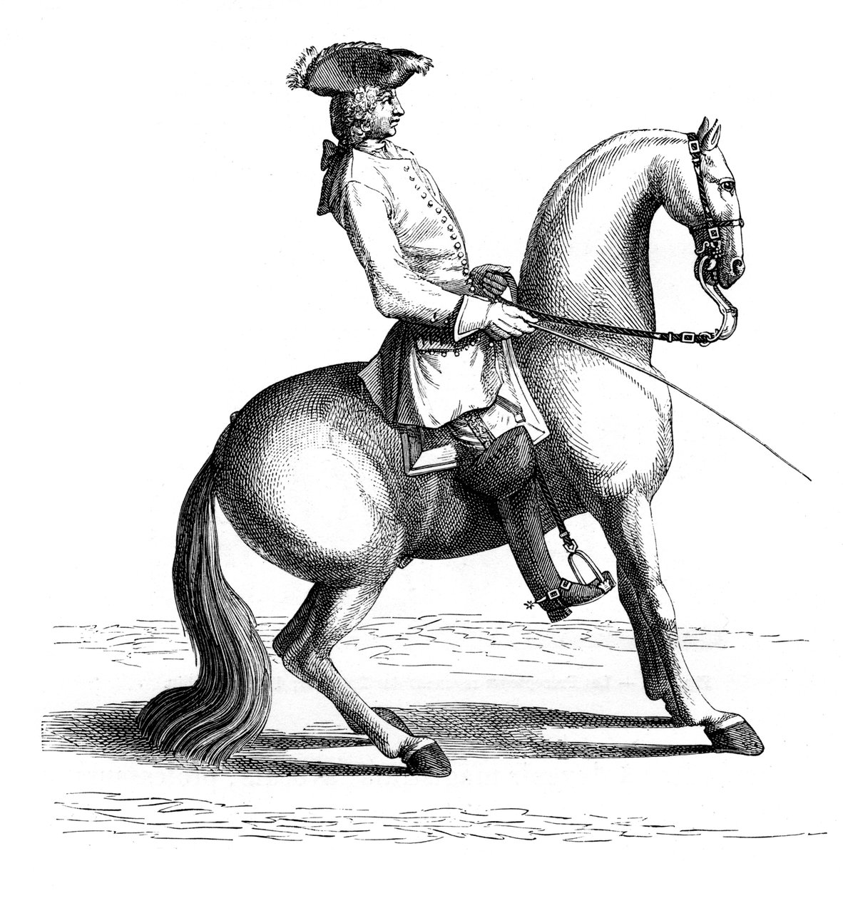 Baron av Eisenberg, 1727, 1885. av Bernard Picart