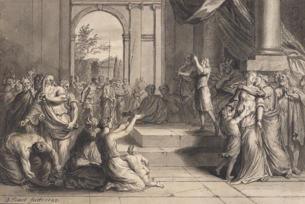 Daniel beviser Susannas uskyld av Bernard Picart
