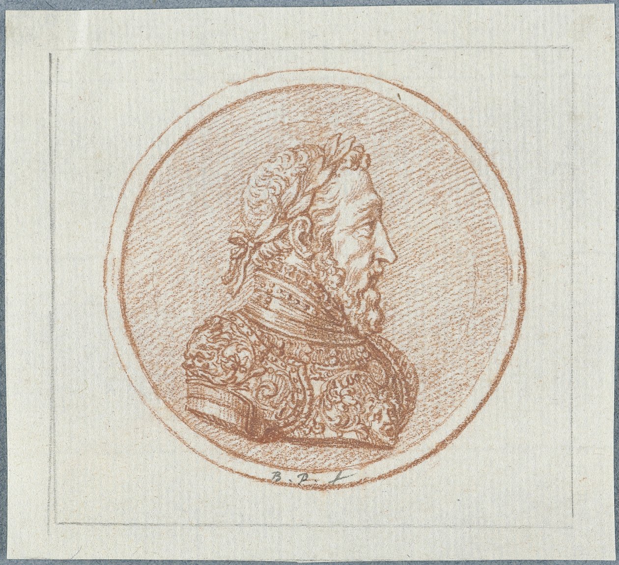 Portrett av kong Henry II av Frankrike, andre halvdel av 1600-tallet. av Bernard Picart