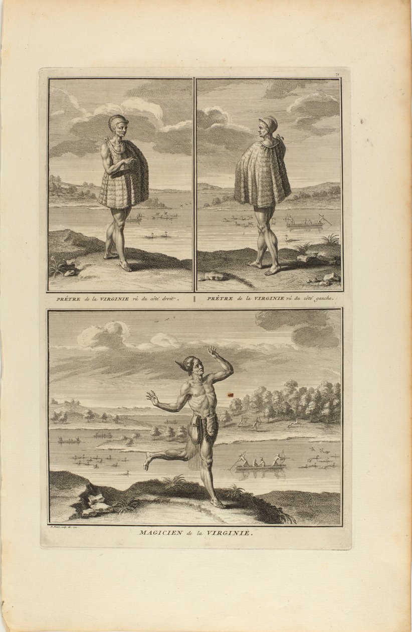 Prest i Virginia ... Prest i Virginia ... Magiker i Virginia av Bernard Picart