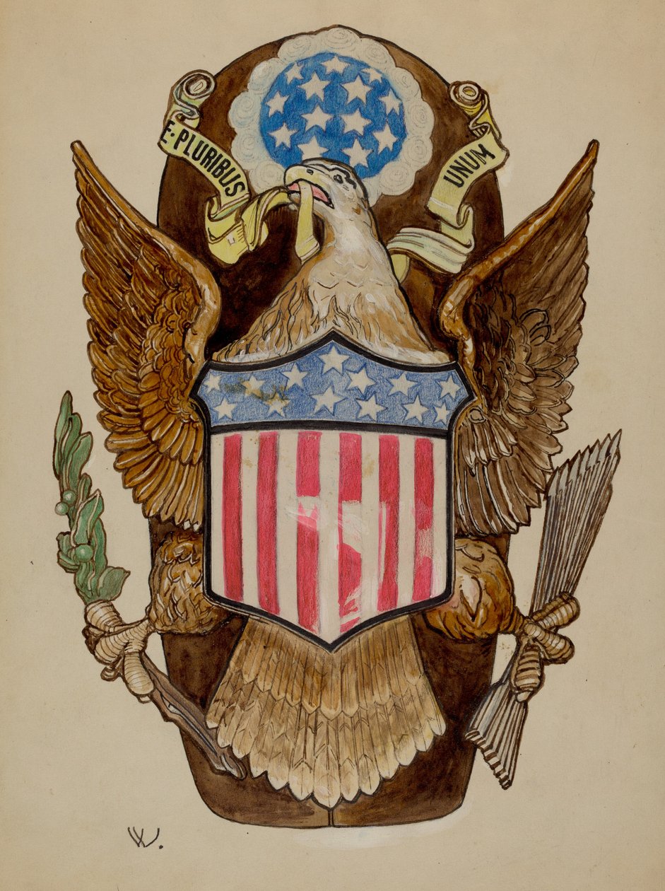 Ørne-emblem av Bernard Westmacott