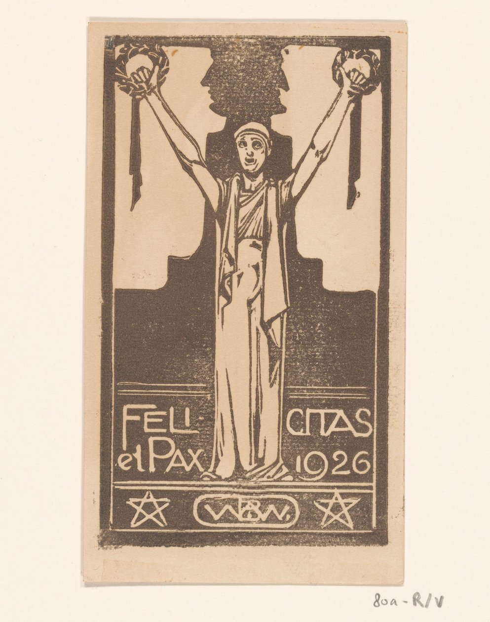 Happiness and Peace 1926 (originaltittel på objekt) av Bernard Willem Wierink