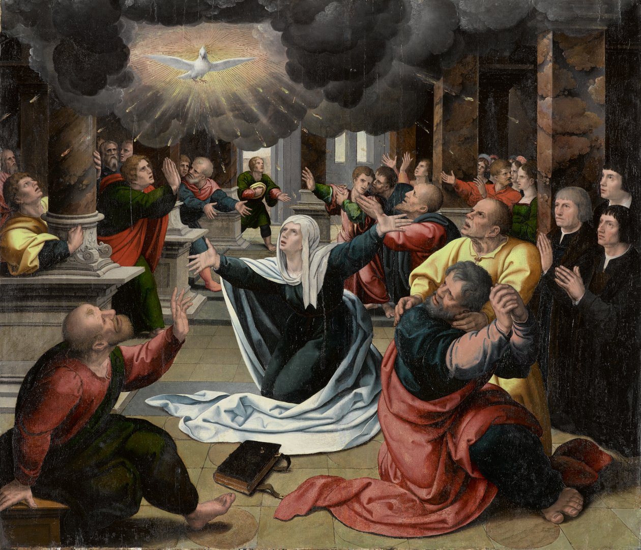 Pinsen, rundt 1530 (olje på panel) av Bernard van Orley