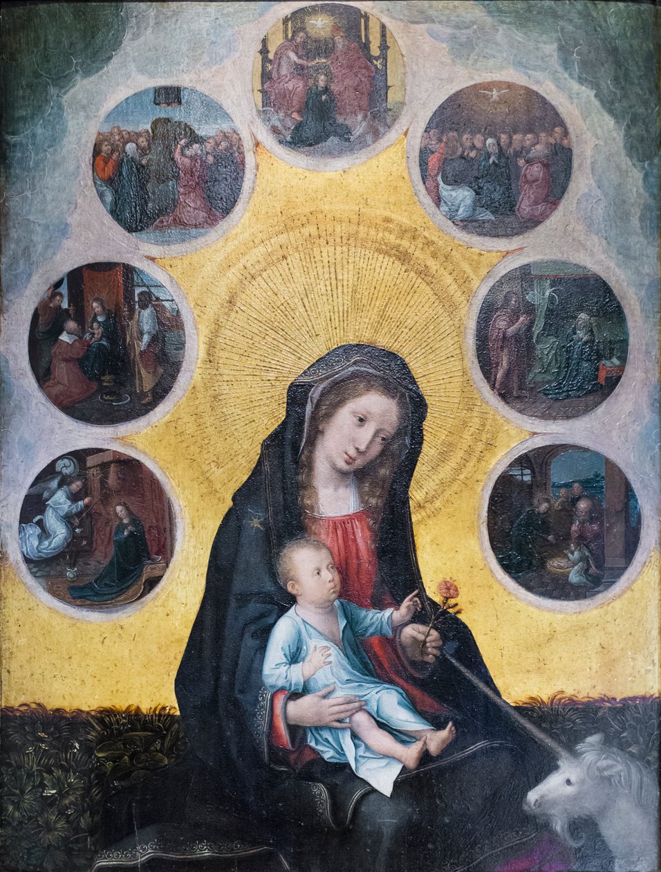 Jomfruens syv gleder av Bernard van Orley