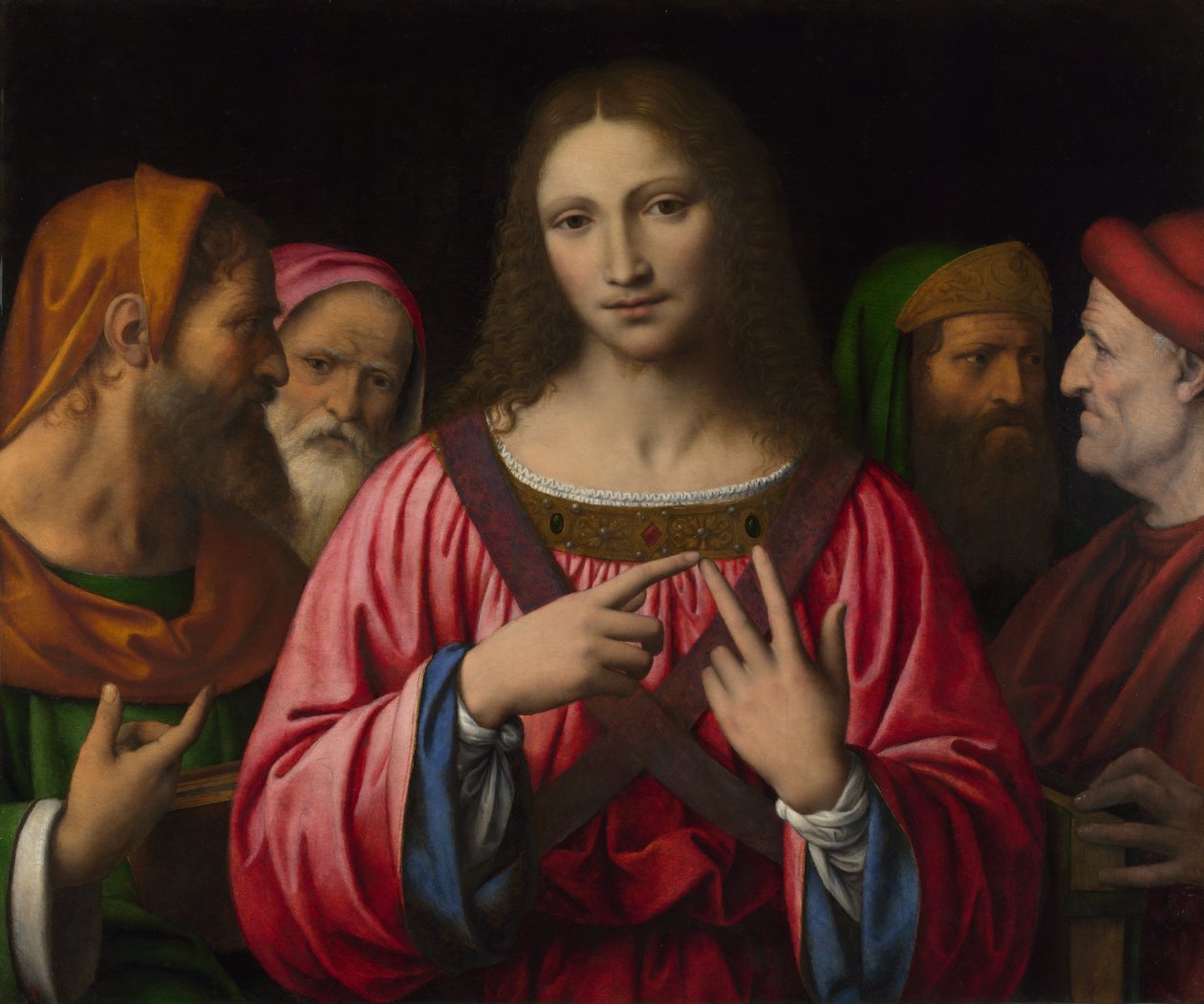 Kristus blant legene av Bernardino Luini