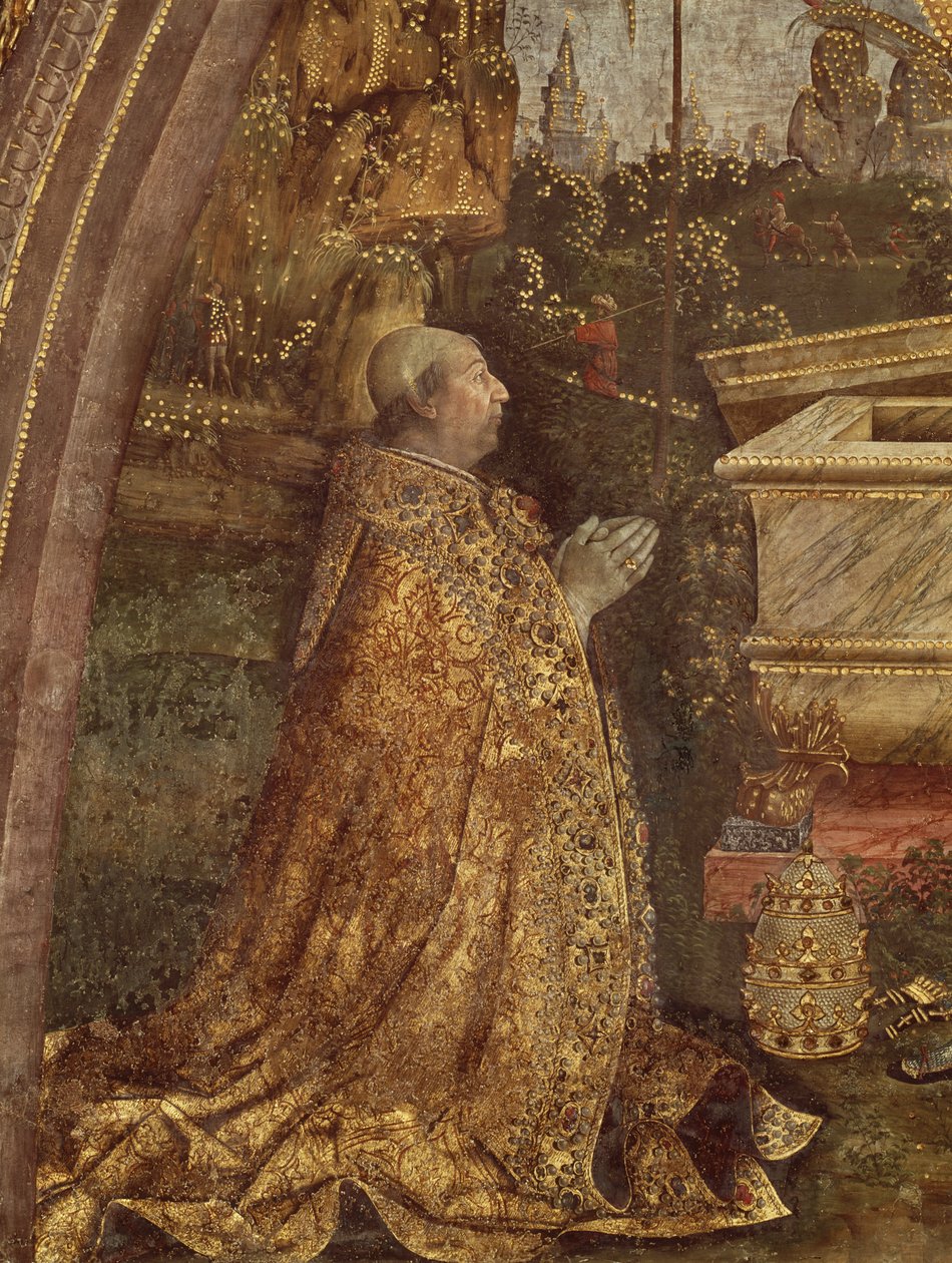 Pave Alexander VI, 1492 av Bernardino di Betto Pinturicchio