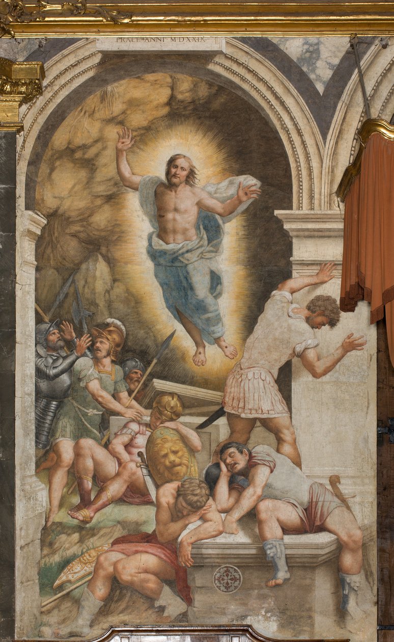 Counterfaccata, Bernardino Gatti, oppstandelse 1529 av Bernardino Gatti