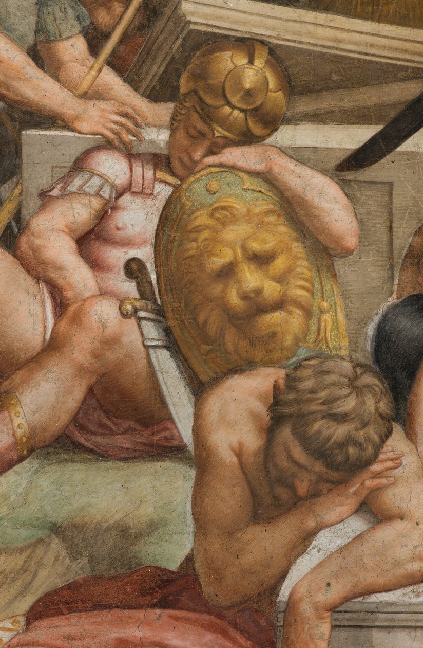Counterfaccata, Bernardino Gatti, Resurrection 1529, Detail av Bernardino Gatti