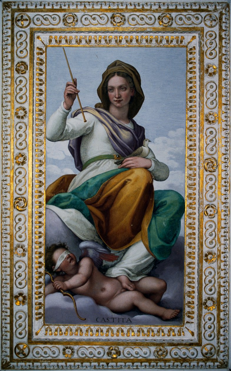 Amor av Bernardino Barbatelli (kjent som Pocetti av Bernardino Barbatelli Poccetti