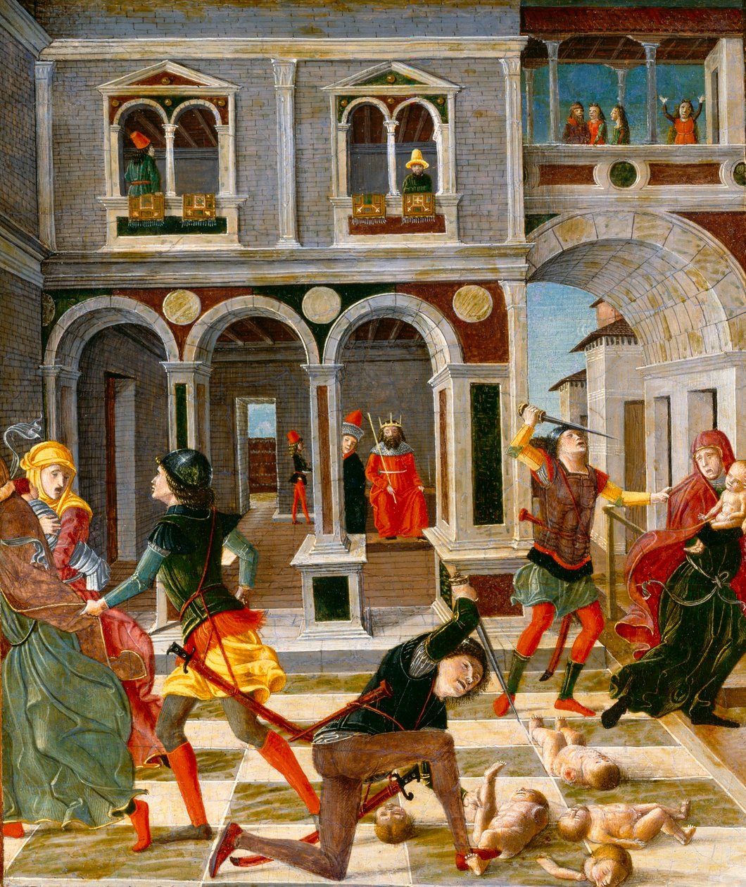 Massakren av de uskyldige av Bernardino Butinone