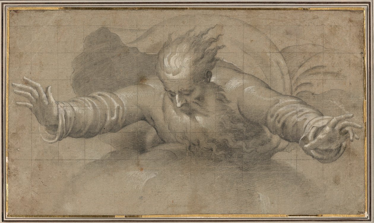 Gud Faderen av Bernardino Campi
