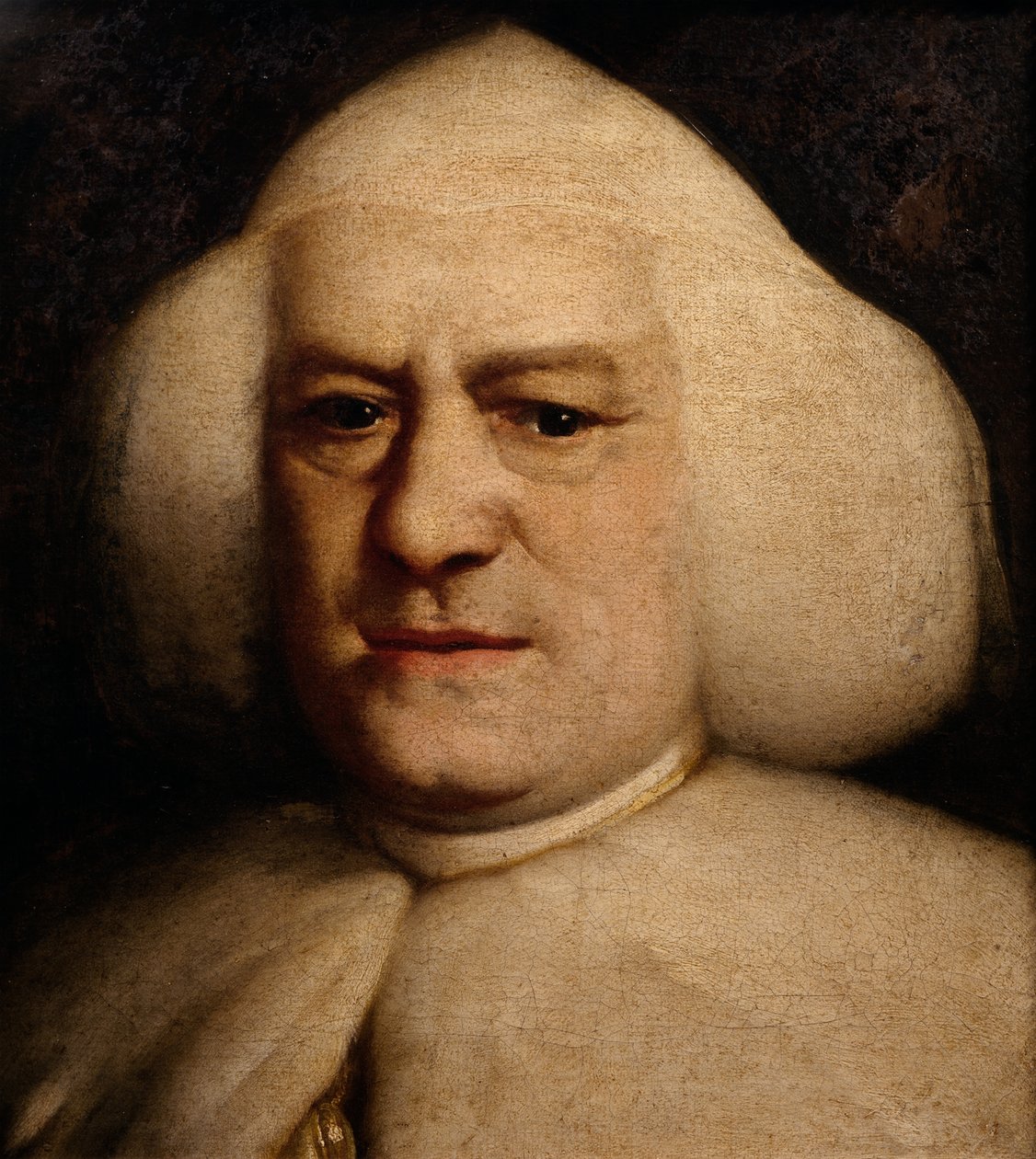 Portrett av Doge Paolo Renier (1710-1789), maleri av Bernardino Castelli (1750-1810), olje på lerret, 35x32 cm av Bernardino Castelli