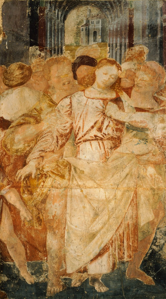 The flagellation, av Bernardino Lanino (1511-1582) av Bernardino Lanino