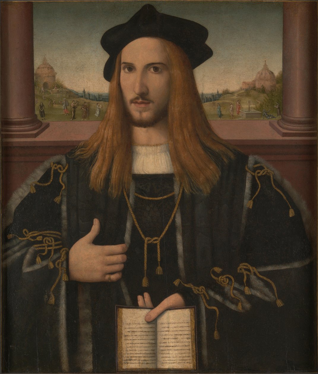 Portrett av Alberto Pio, 1512 av Bernardino Loschi