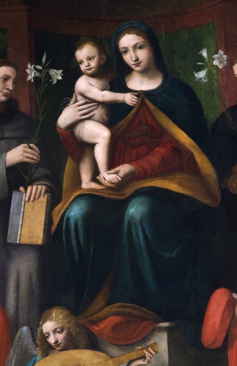 Holy Chonversion, flere raimondi, 1-6 av Bernardino Luini
