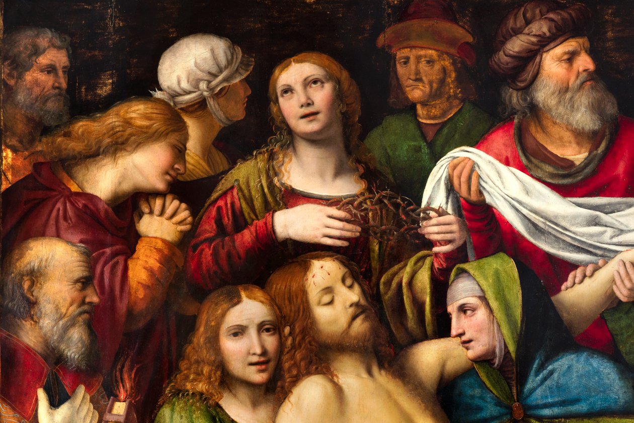 Milano, San Giorgio al Palazzo-kirken, Bernardino Luini, avsetning av Bernardino Luini