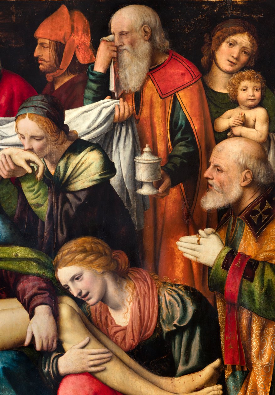 Milano, San Giorgio al Palazzo-kirken, Bernardino Luini, avsetning av Bernardino Luini