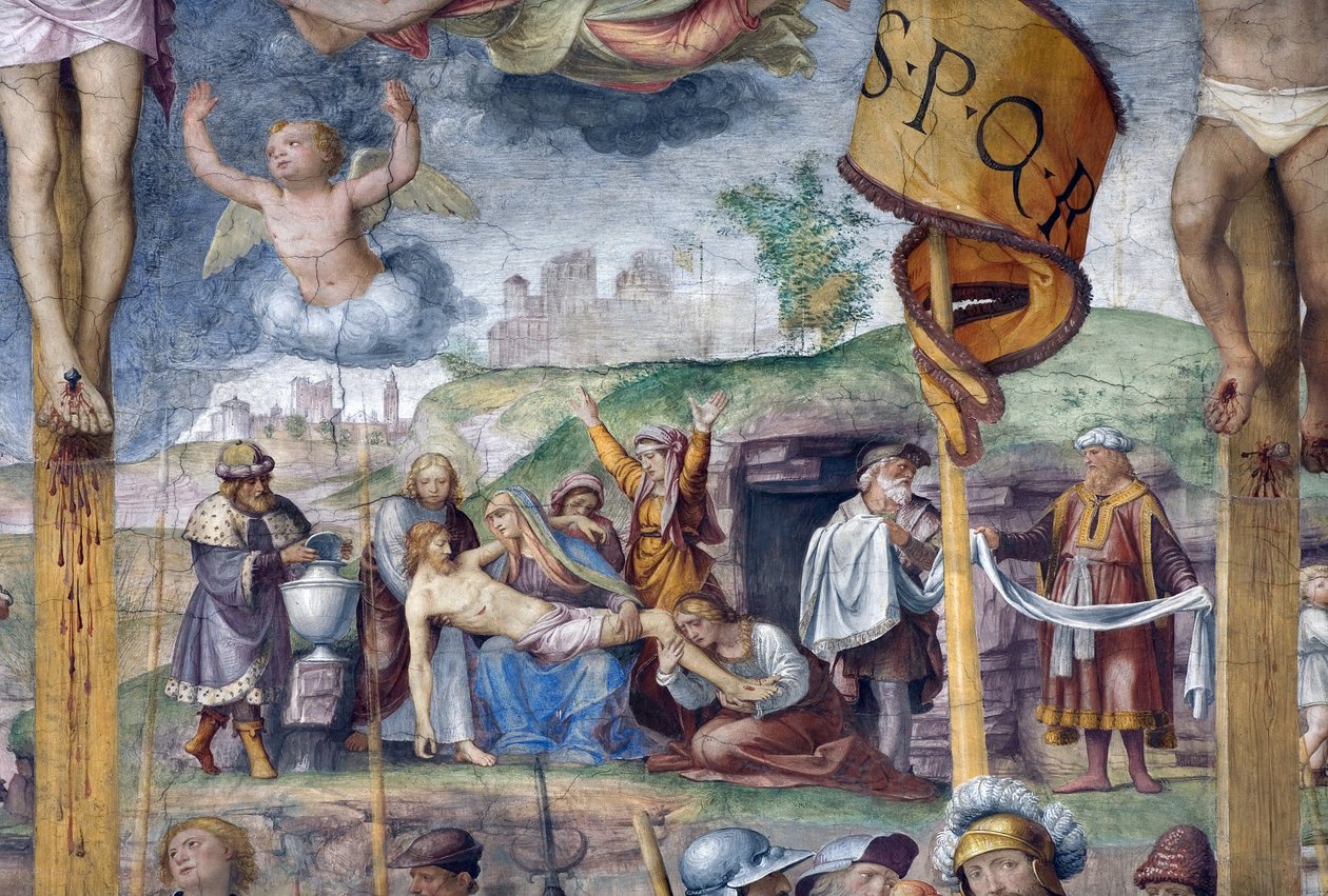 Kristi lidenskap (detalj) av Bernardino Luini