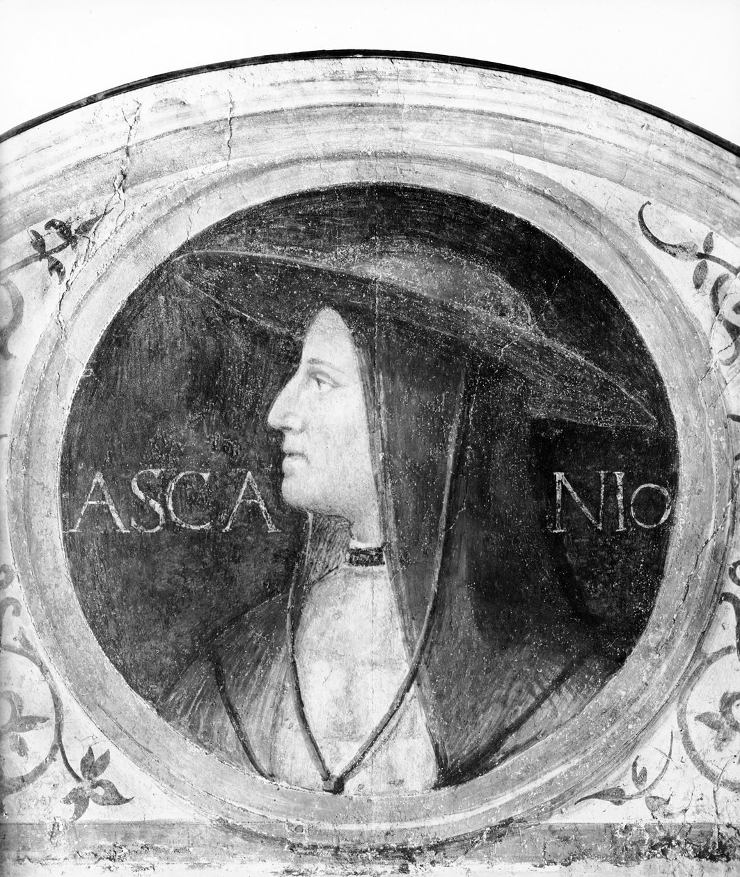 Portrett av kardinal Ascanio Sforza av Bernardino Luini