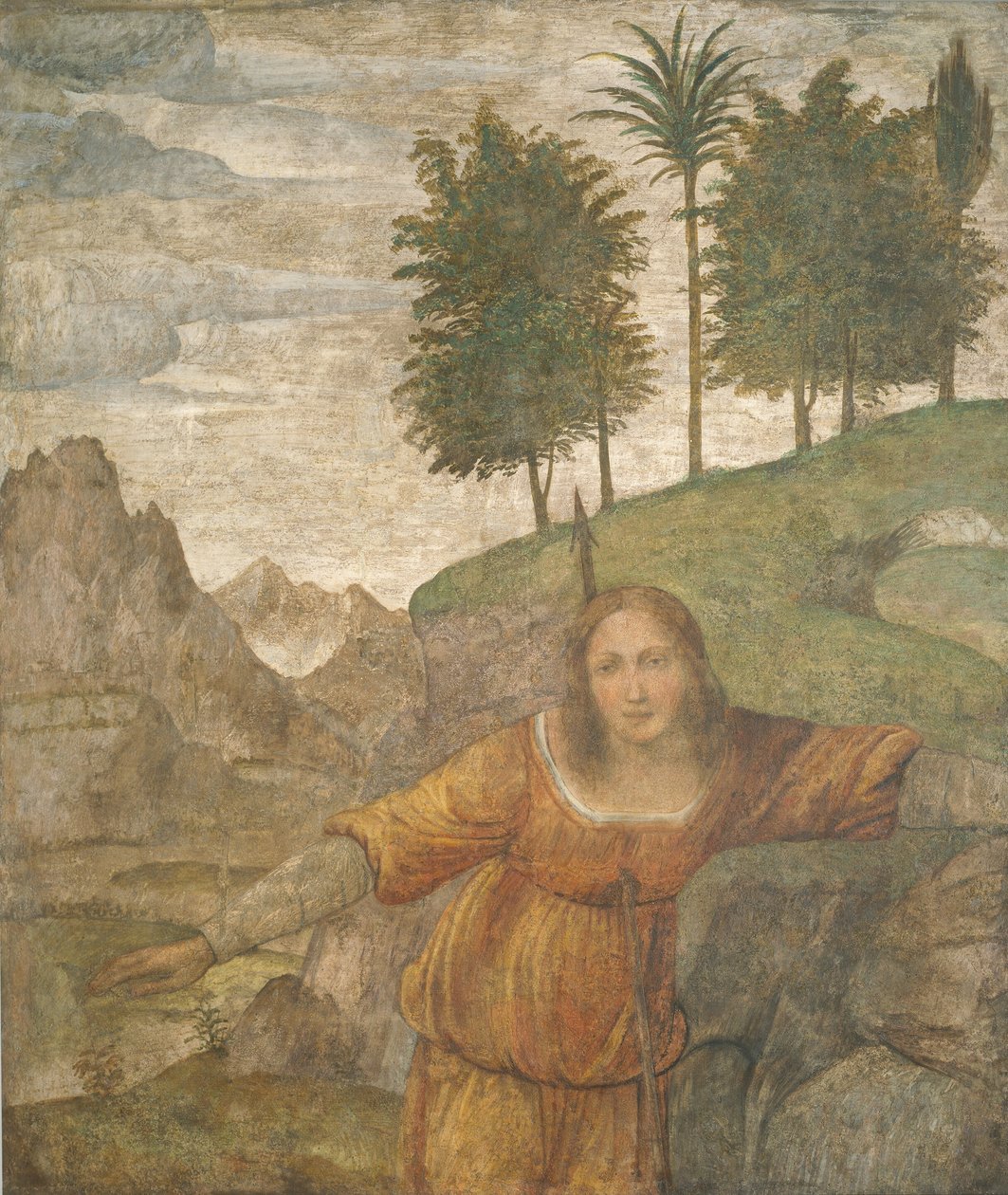 Procris gjennomboret av Cephalus