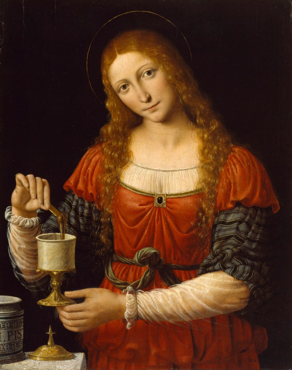 Den hellige Maria Magdalena, ca. 1524 av Bernardino Luini