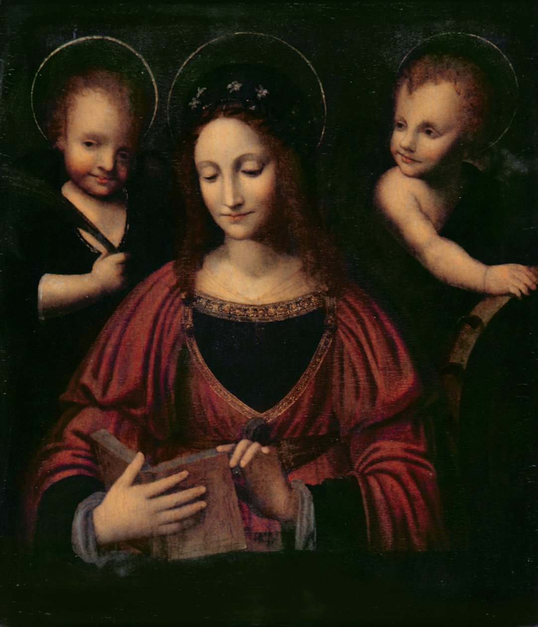 St. Katarina av Alexandria av Bernardino Luini