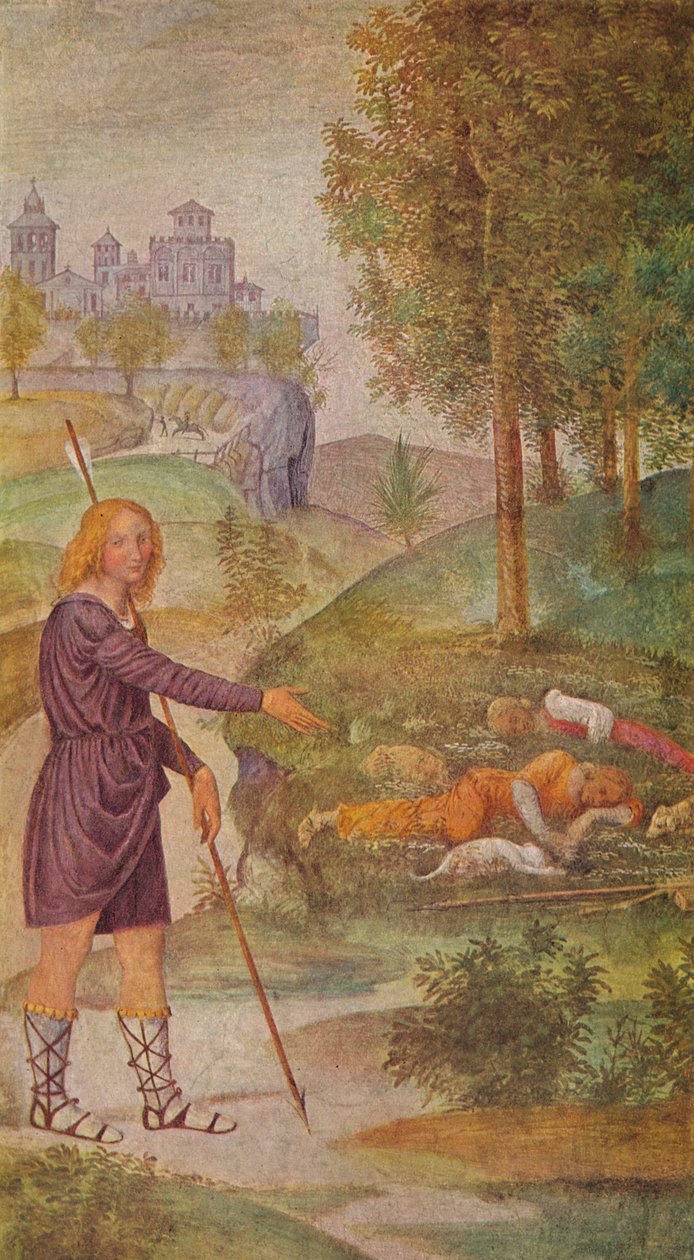Illusjonen av Cephalus, 1520-1522 av Bernardino Luini
