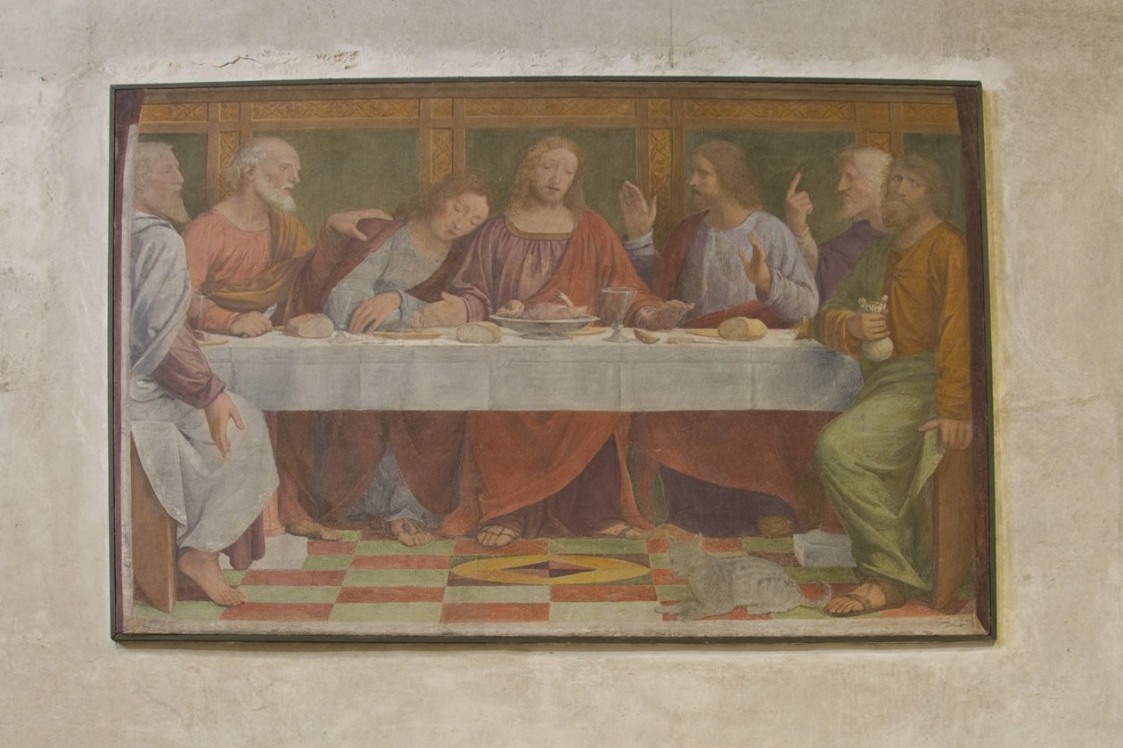 Det siste måltid av Bernardino Luini