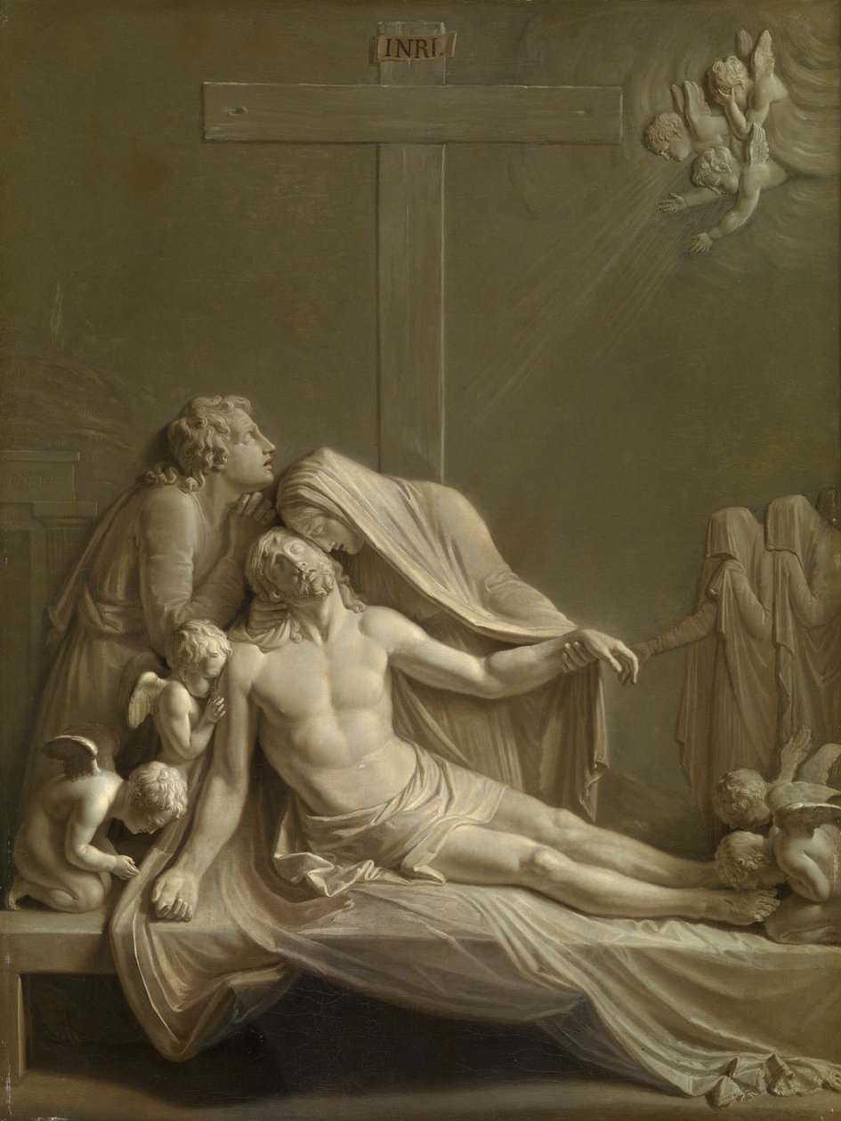 Deponering (etter Antonio Canova) av Bernardino Nocchi