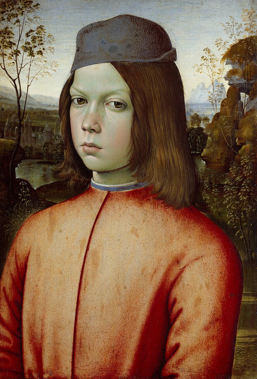 Portrett av en gutt, c1500 av Bernardino Pinturicchio