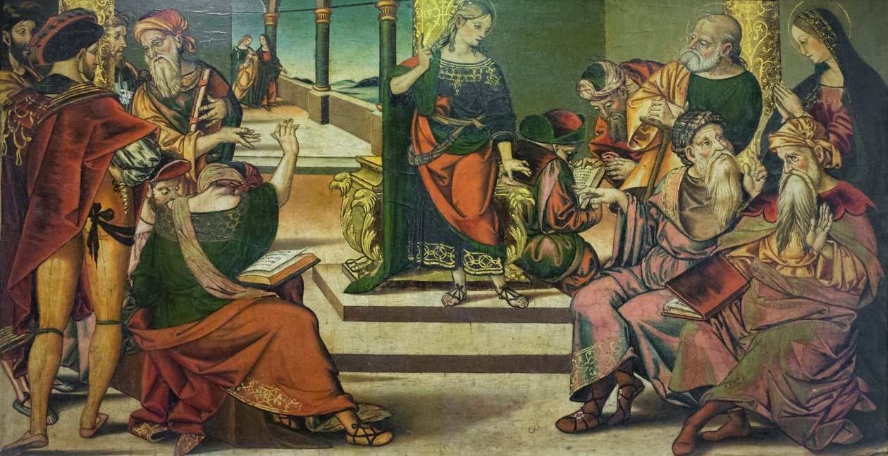 Kristus blant legene av Bernardino di Mariotto
