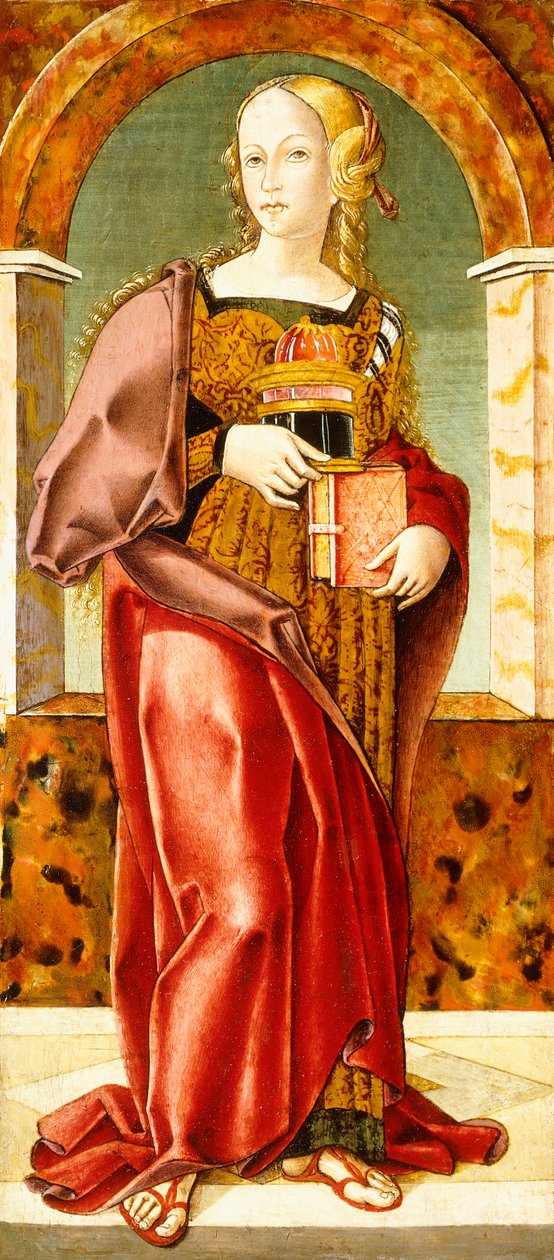 Den hellige Maria Magdalena av Bernardino di Mariotto