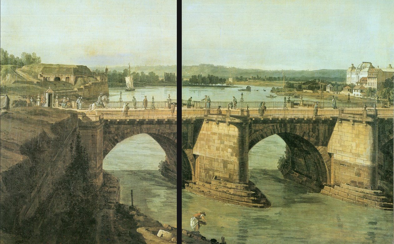 Augustus Lößnitz av Bernardo Bellotto